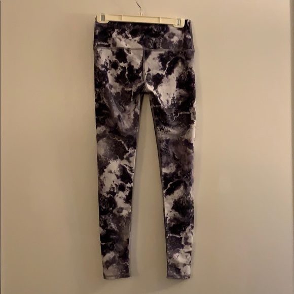 Noli Marble Pattern Stretch Leggings, M - Picture 4 of 8